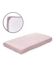 Lorelli gumis lepedő 98x65 cm babaöbölbe - Rose Sky