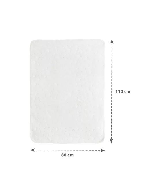 Lorelli Dombornyomott polár takaró 80x110cm - White