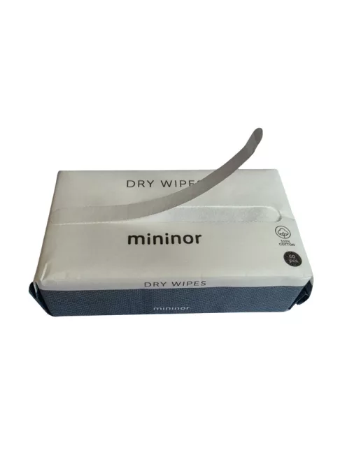 Mininor száraz törlőkendő utántöltő 60 db