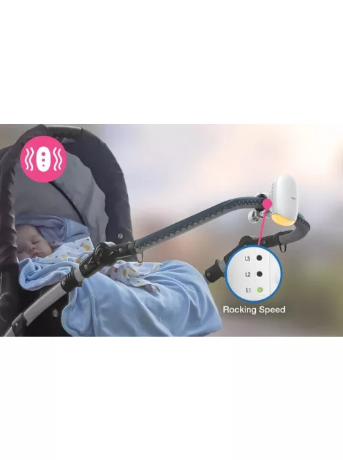 Vtech V-Hush babakocsi ringató 3 az 1-ben