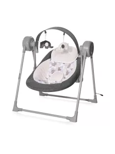 Lorelli Twinkle elektromos babahinta - Grey Rhino