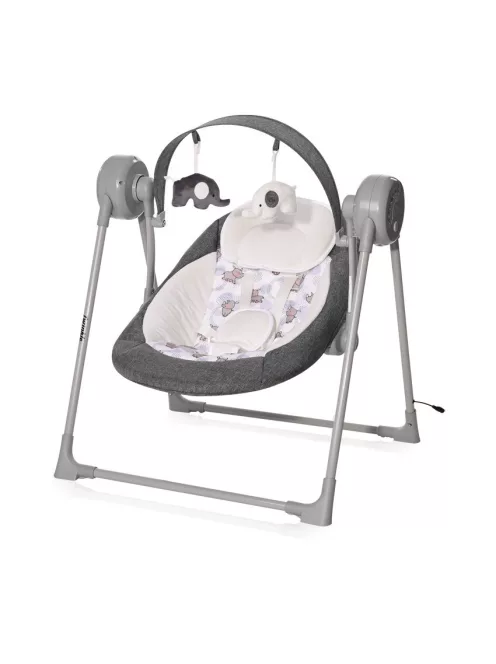 Lorelli Twinkle elektromos babahinta - Grey Rhino