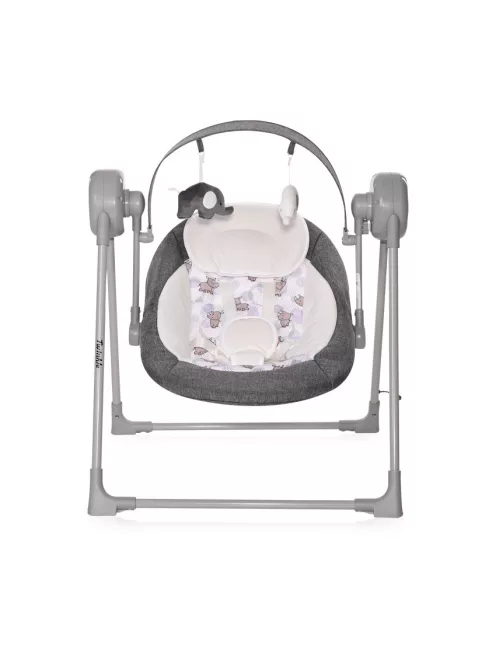 Lorelli Twinkle elektromos babahinta - Grey Rhino