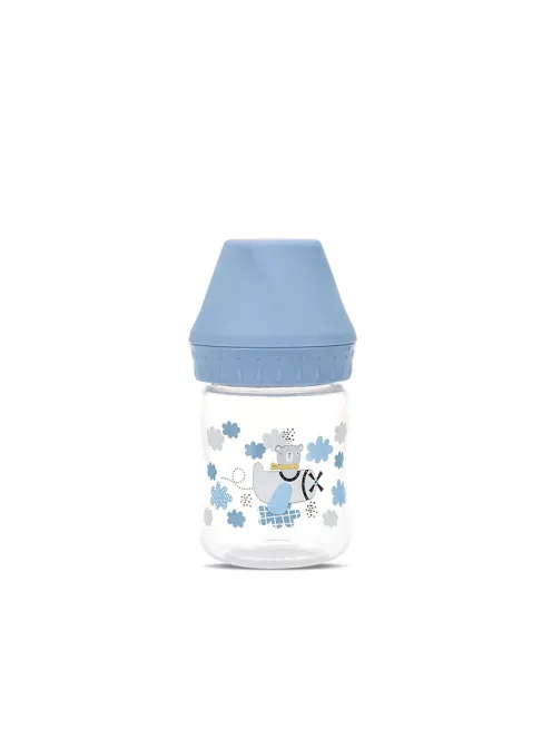 My Friend széles nyakú cumisüveg 125ml - Airy Blue