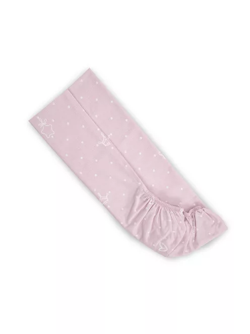 Lorelli gumis lepedő 98x65 cm babaöbölbe - Little Bear Pink