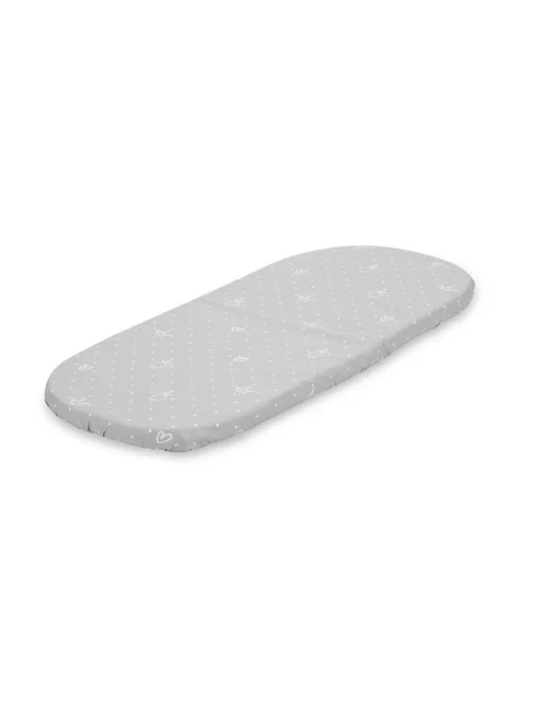 Lorelli gumis lepedő 90x50 cm mózeskosárba - grey