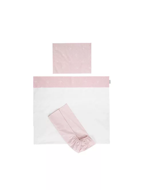 Lorelli Tiny Dream Trio ágynemű garnitúra 70x140 - Little Bear Pink