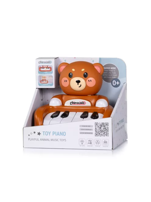 Chipolino Játékzongora - Teddy bear beige