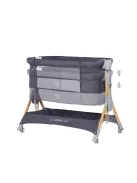 Chipolino SleepNFold összecsukható babaöböl - charcoal