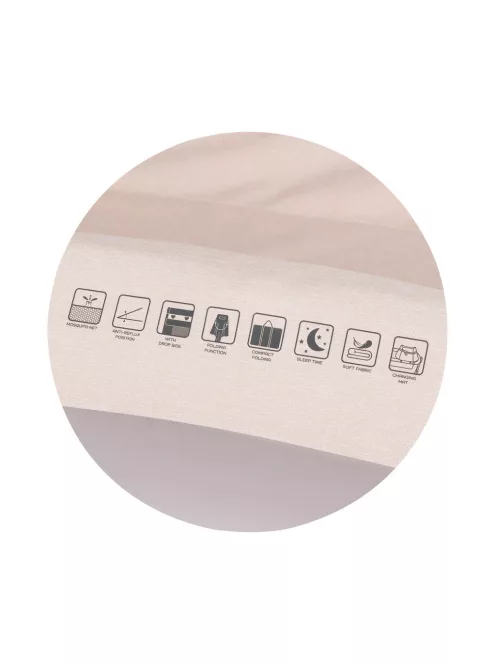 Chipolino SleepNFold összecsukható babaöböl - cashmere