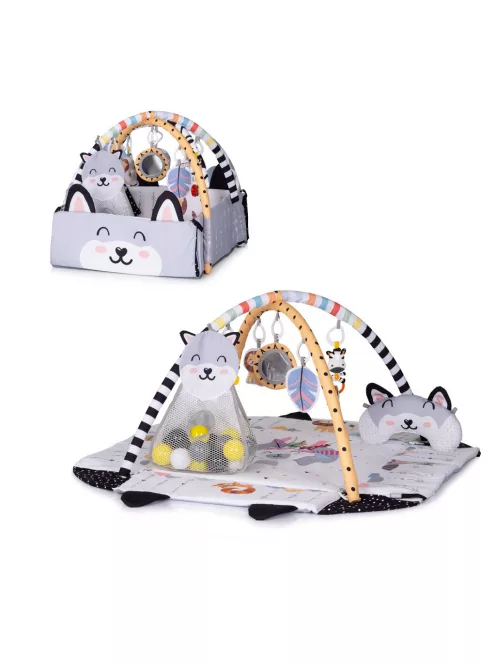 Chipolino Fun Zone labdás játszóközpont babáknak - multicolor