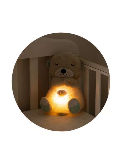 Chipolino Lélegző zenélő plüss játék - Otter biscuit