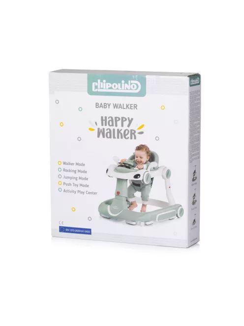Chipolino Happy Walker 5az1-ben bébikomp - anthracite