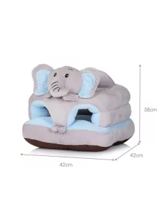 Chipolino Elephant babakanapé - blue