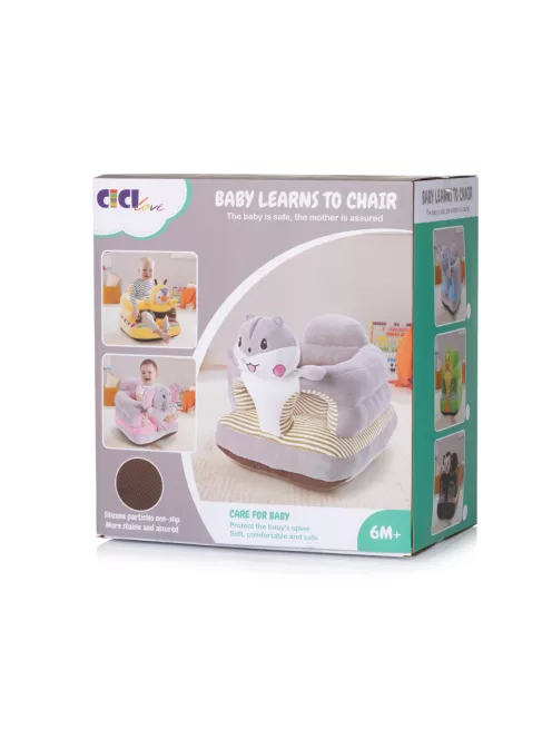 Chipolino Squirrel babakanapé - grey