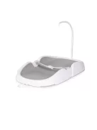 Chipolino Cocoon pelenkázó lap játéktartóval - platinum