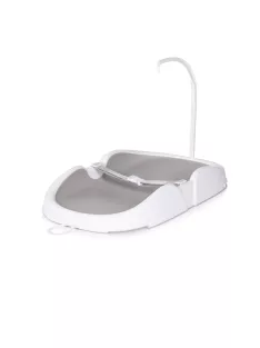Chipolino Cocoon pelenkázó lap játéktartóval - platinum