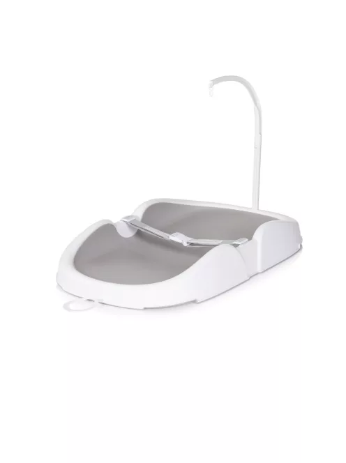 Chipolino Cocoon pelenkázó lap játéktartóval - platinum