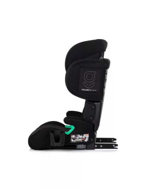 Chipolino Go'n'Grow I-Size Isofix autósülés 100-150cm - noir
