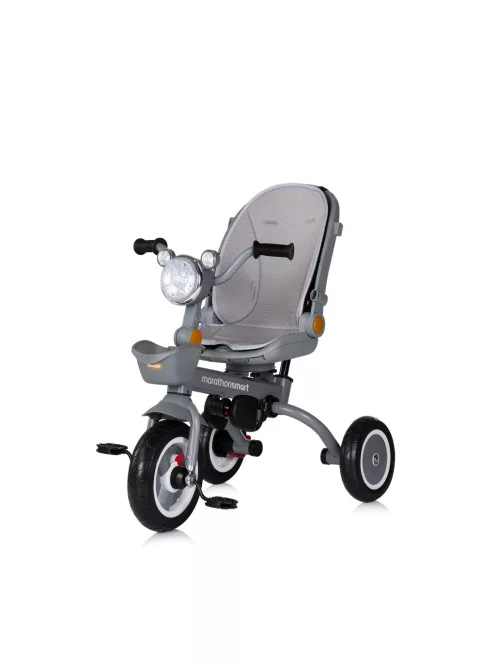 Chipolino Marathon Smart 360 összecsukható tricikli kupolával - grey