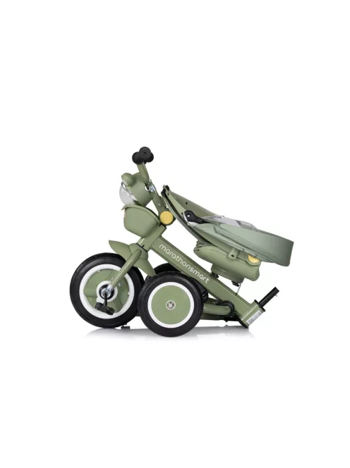 Chipolino Marathon Smart 360 összecsukható tricikli kupolával - matcha