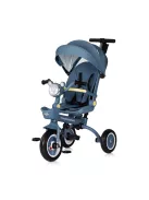 Chipolino Marathon Smart 360 összecsukható tricikli kupolával - denim