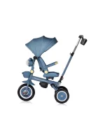 Chipolino Marathon Smart 360 összecsukható tricikli kupolával - denim