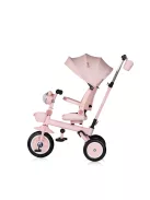 Chipolino Marathon Smart 360 összecsukható tricikli kupolával - powder pink