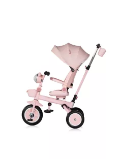   Chipolino Marathon Smart 360 összecsukható tricikli kupolával - powder pink