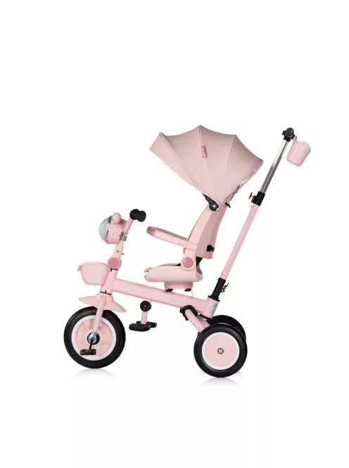 Chipolino Marathon Smart 360 összecsukható tricikli kupolával - powder pink