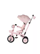 Chipolino Marathon Smart 360 összecsukható tricikli kupolával - powder pink
