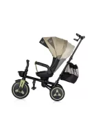 Chipolino Twisfold összecsukható tricikli 360° forgatható üléssel - olive green