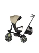 Chipolino Twisfold összecsukható tricikli 360° forgatható üléssel - olive green