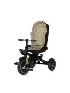Chipolino Twisfold összecsukható tricikli 360° forgatható üléssel - olive green