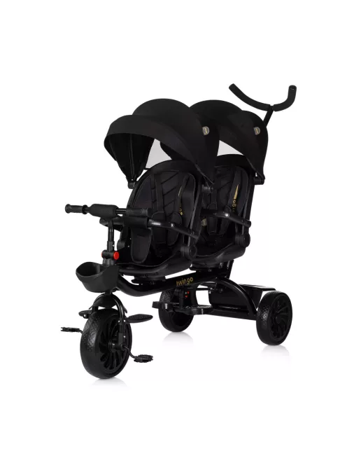 Chipolino Twin Go ikertricikli - noir