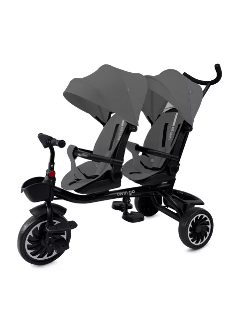 Chipolino Twin Go ikertricikli - charcoal
