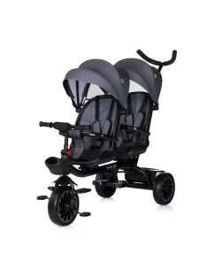 Chipolino Twin Go ikertricikli - charcoal