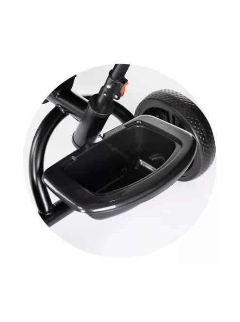 Chipolino Twin Go ikertricikli - charcoal