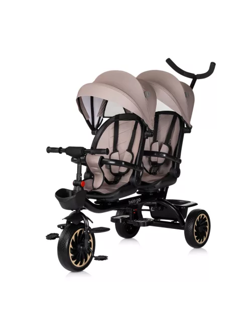 Chipolino Twin Go ikertricikli - latte
