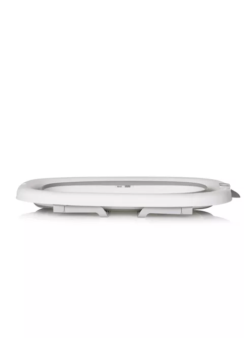 Chipolino Aqua Care kád állvánnyal, öblítőpohárral és hajmosó sapkával 78 cm - grey