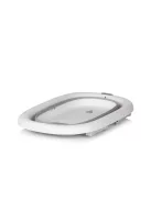 Chipolino Mini Spa kád fürdetőmatraccal és állvánnyal 78 cm - grey