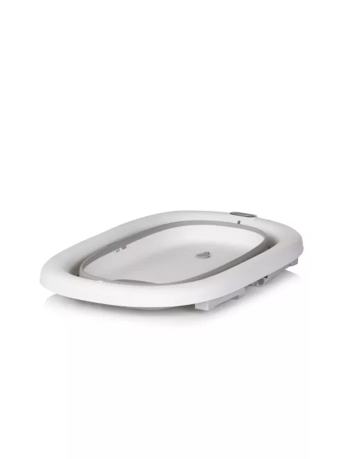 Chipolino Mini Spa kád fürdetőmatraccal és állvánnyal 78 cm - grey