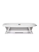 Chipolino Mini Spa kád fürdetőmatraccal és állvánnyal 78 cm - grey