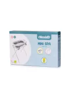 Chipolino Mini Spa kád fürdetőmatraccal és állvánnyal 78 cm - grey