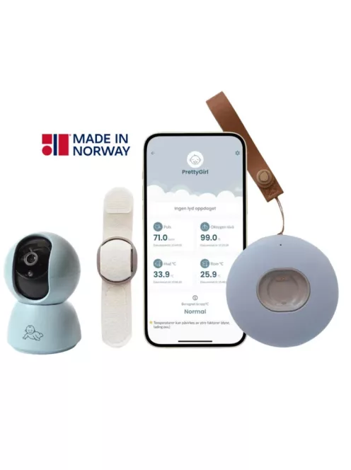BabySensor Relax kamerás szett – okos babafigyelő rendszer HD kamerával