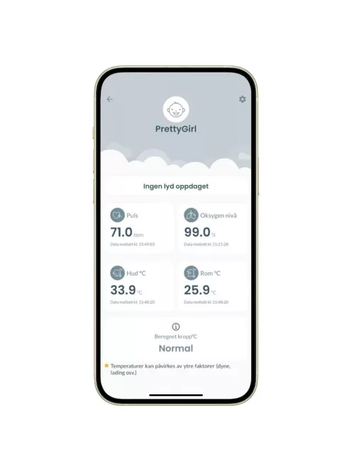 BabySensor Relax kamerás szett – okos babafigyelő rendszer HD kamerával