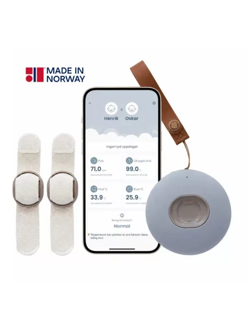BabySensor Relax Twins - ikres okos babafigyelő rendszer