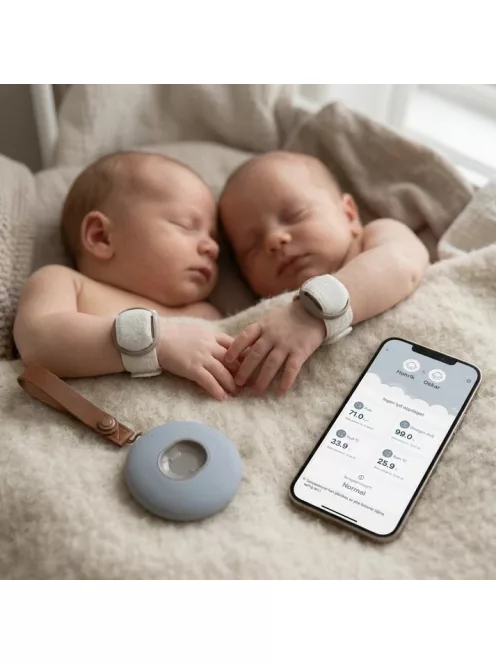 BabySensor Relax Twins - ikres okos babafigyelő rendszer