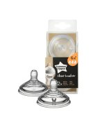 Tommee Tippee CTN gyors folyású cumisüveg cumi 2 db M