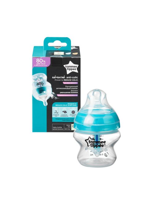 Tommee Tippee Advanced Anti-colic cumisüveg 150 ml türkiz M